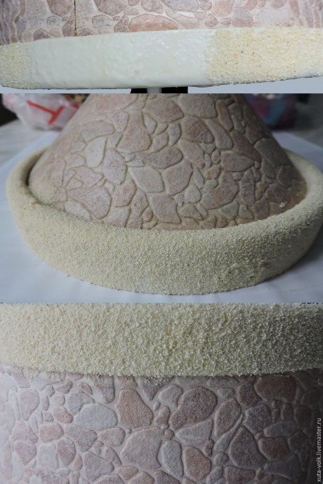 Настольная лампа с ракушками