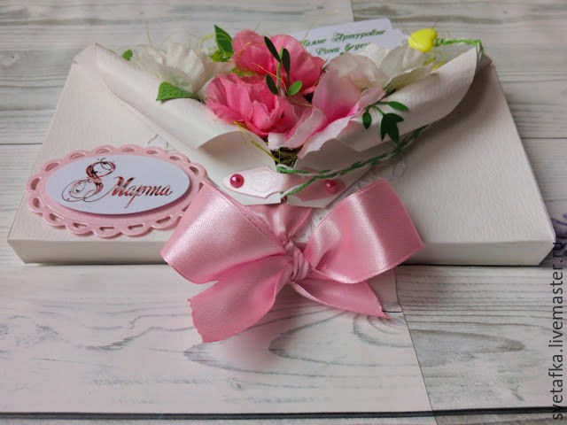 Шоколадница "Кулек цветов"