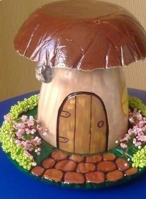 Грибочек-домик на дачу