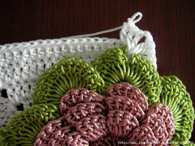 Невероятно красивая сумка крючком