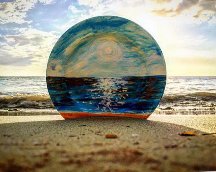 Расписанные тарелки: вдохновляющие идеи