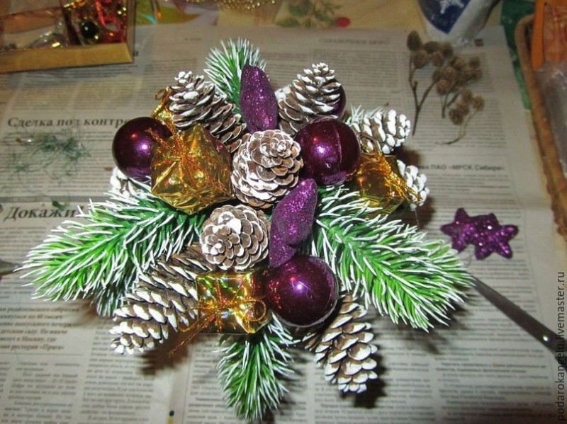 Рождественская поделка в новогодние праздники