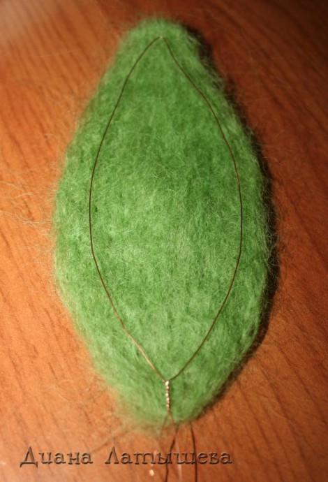 Восхитительные ландыши: шерстяная акварель Восхитительные ландыши: шерстяная акварель