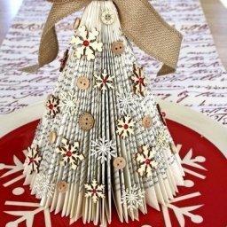 ​Ёлочка из журнала или газеты