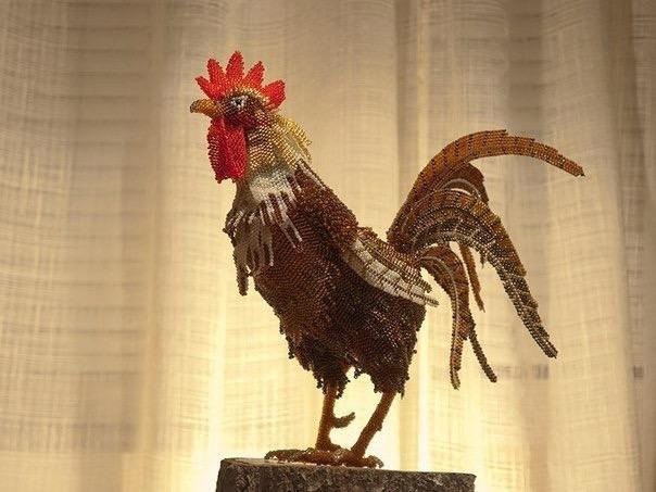 Животные из бисера