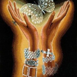 ​Бабочка в руках