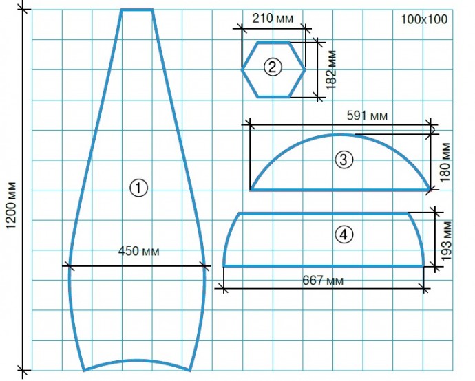 Большая подборка для моделирования кресла-мешка