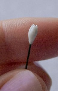 Букет сирени из холодного фарфора