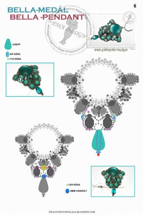 Фантазийный кулон