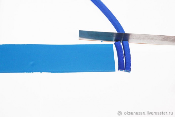 Браслет в экструдерной технике из полимерной глины