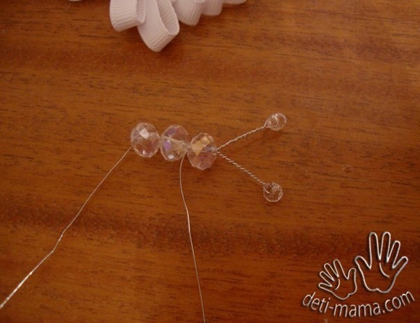 Бабочки из лент: мастер класс