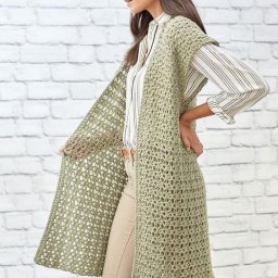 Кардиган крючком