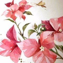 Цветы акварелью: мастер-класс