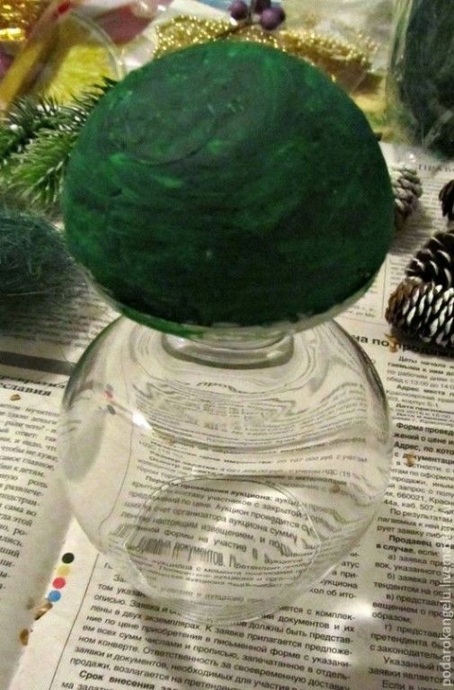 Рождественская поделка в новогодние праздники