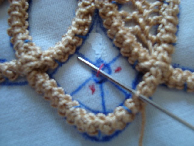 Румынское шнурковое кружево: мастер-класс