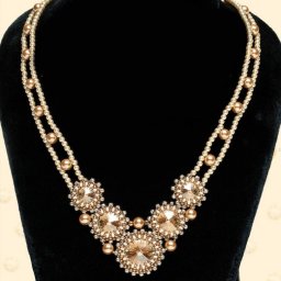 Схема очень красивого колье