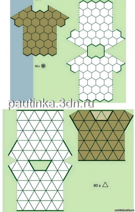 Схемы сборки для вязания
