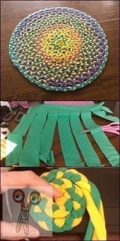 Делаем коврик своими руками