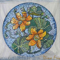 Мозаика из яичной скорлупы