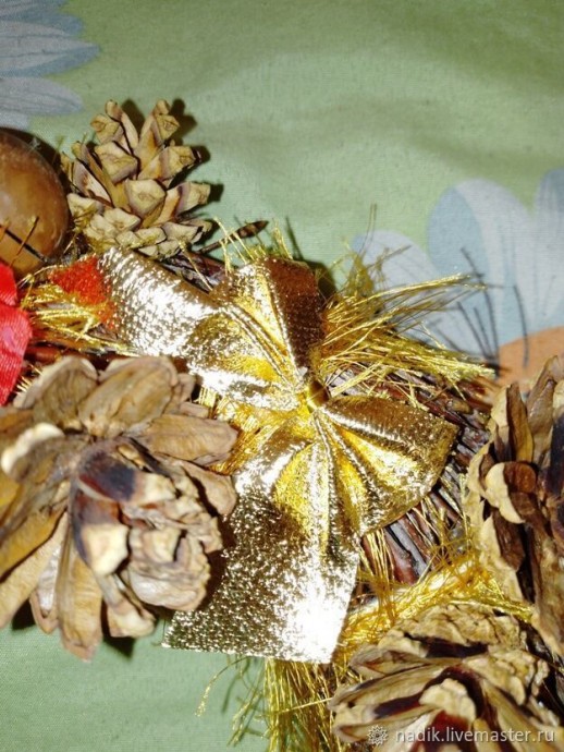 Венок из берёзовых веток