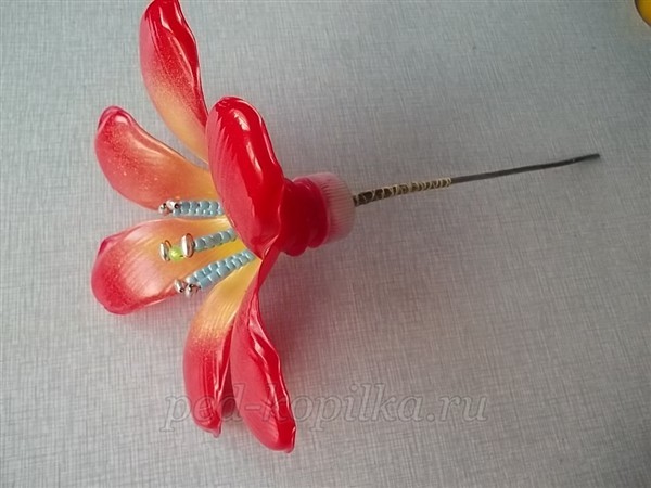 Цветы из пластиковых бутылок