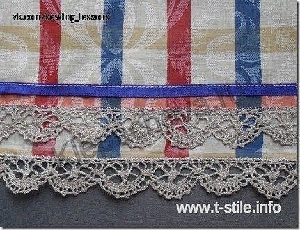 Лaпкa для coeдинeния двух cлoeв ткaни