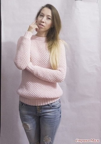 Очень красивый узор "соты"