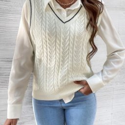 Стильный узор для безрукавки