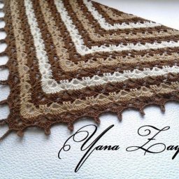 ​Восхитительный бактус "Тирамису" крючком