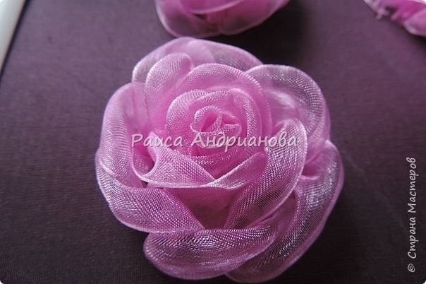 Цветы из opганзы Цветы из opганзы