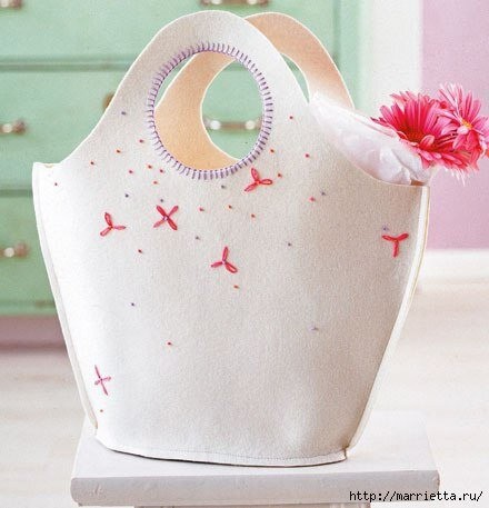 Фетровые сумочки