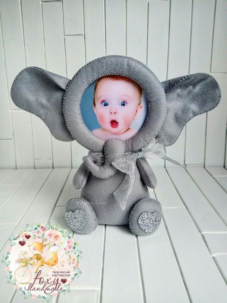 Фоторамочки из фетра