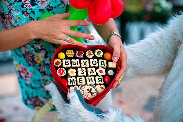 Интересные идеи оформления предложения руки и сердца