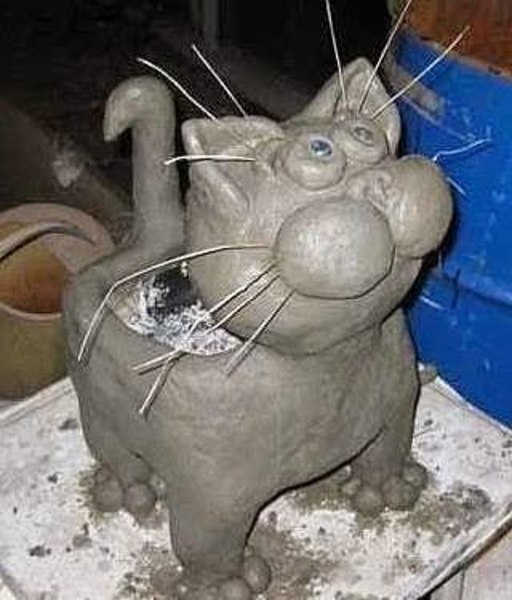 Котик-кашпо или вечный садовый друг