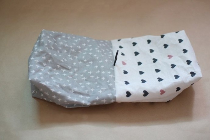 Тканевый пакетик для подарка своими руками