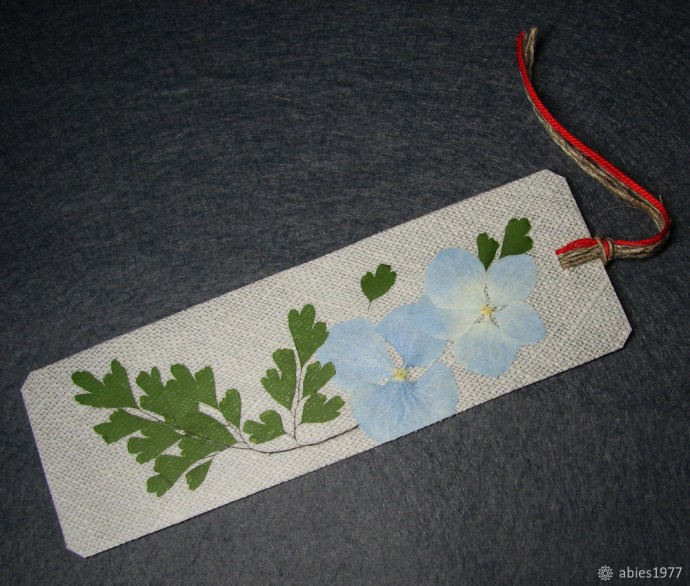 Оригинальная закладка своими руками