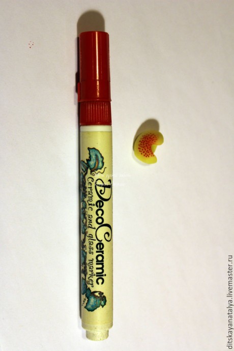 Кальцеолярия из полимерной глины