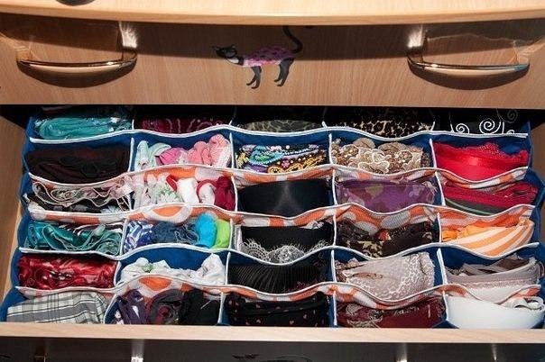 Мастерим сами органайзер для белья