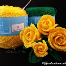 Вяжем розочки