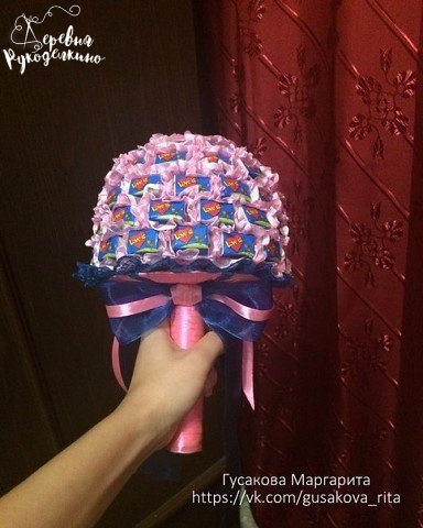 Букет из жевательных резинок