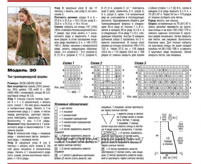 Ажурный топ для летней жары