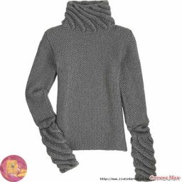 Элегантный свитер с высоким горлом