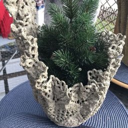 ​Кашпо из тряпок