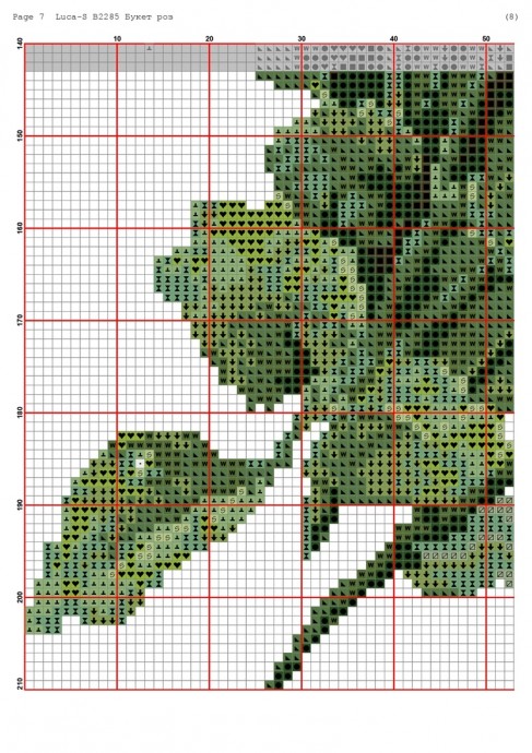 ​Вышиваем шикарный букет