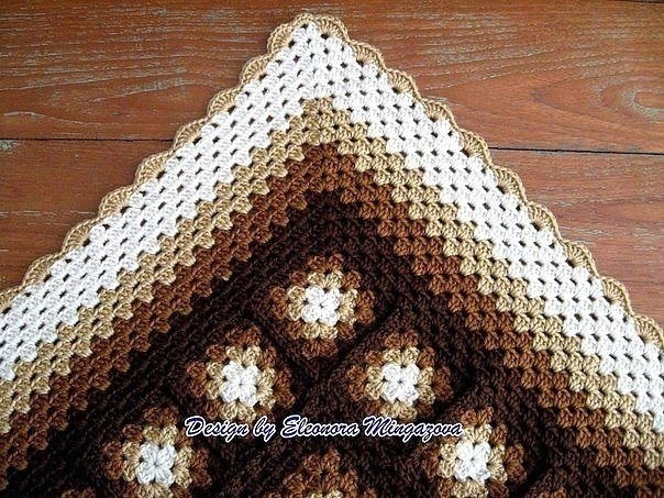 Очаровательная идея для пледа