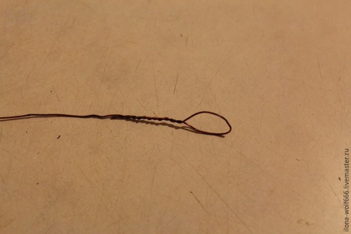 Шикарное колье с розой из войлока