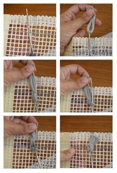 Коврики из трикотажа своими руками