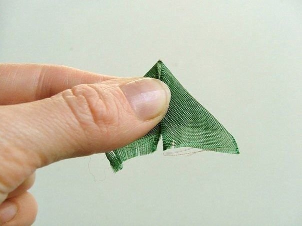 Цветочки из лен: мастер класс