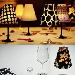 Оригинальные светильники для романтического вечера