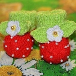 Пинетки-ягодки